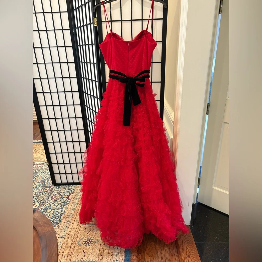 Teuta Matoshi Red Gown ❤️ - Picture 9 of 15